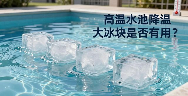 杭州下城高温水池降温大冰块，到底管不管用？